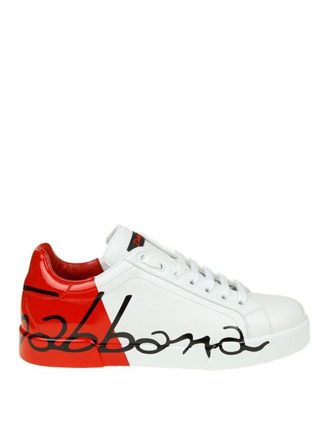 scarpe dolce gabbana rosse|sneakers dolce gabbana uomo.